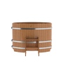 Купель BentWood овальная из дуба (0,80х1,42 м.), h=1 м. Натуральная Премиум Вы можете найти у нас на сайте фото - 4 BentWood овальная из дуба (0,80х1,42 м.), h=1 м. Натуральная Премиум купель фото фото - 4